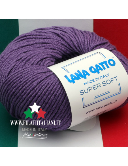 LANA GATTO - Super Soft SS 13335 Art. SUPER SOFT100% MERINO WOOL EX...