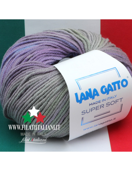 LANA GATTO - Super Soft SS8511 Art. SUPER SOFT100% MERINO WOOL EXTR...