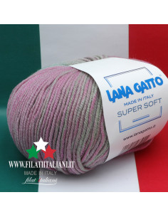 LANA GATTO - Super Soft SS8510 Art. SUPER SOFT100% MERINO WOOL EXTR...