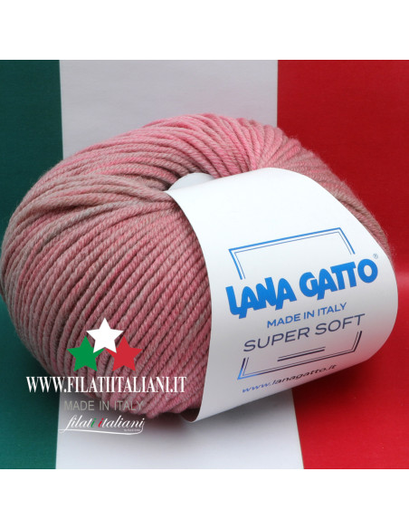 LANA GATTO - Super Soft SS8509 Art. SUPER SOFT100% MERINO WOOL EXTR...