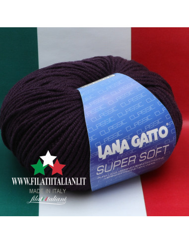 LANA GATTO - Super Soft SS 5287 Art. SUPER SOFT100% MERINO WOOL EXT...