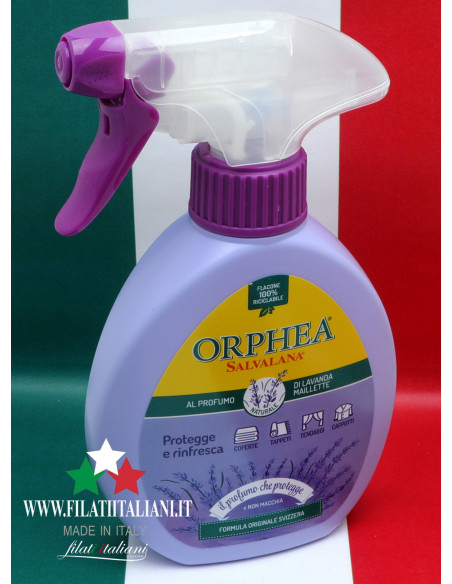 SPRAY LAVANDA ORPHEA Spray proteggi e rinfresca tessuti al profumo ...