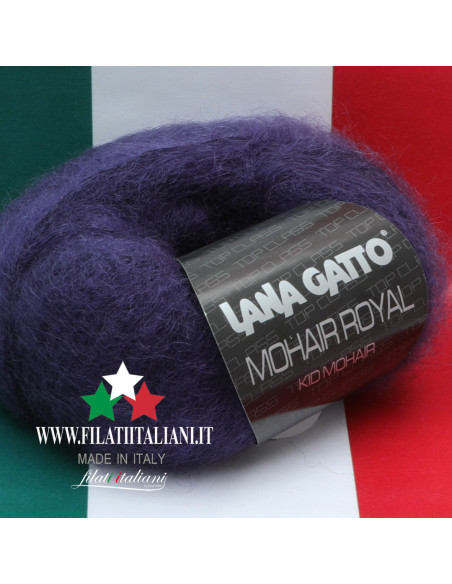 586 MOHAIR ROYAL LANA GATTO  Art.  MOHAIR ROYAL - LANA GATTO80% KID...