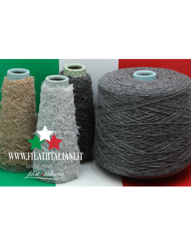 LA6147 LOT 4 bob. PIUMA +  FANTASY YARN 28.99 €/100g         1 bob....