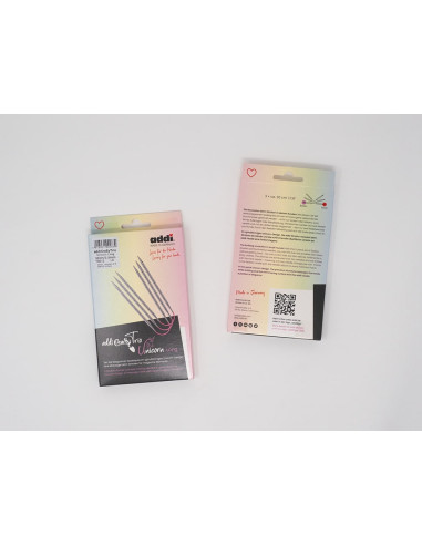 180-7 30cm N°2.00 180-2 30cm N°2.00 Ferri per Calze ADDI CRASY TRIO...