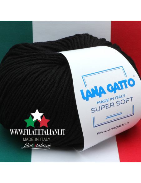 LANA GATTO - Super Soft SS 10008 Art. SUPER SOFT100% MERINO WOOL EX...