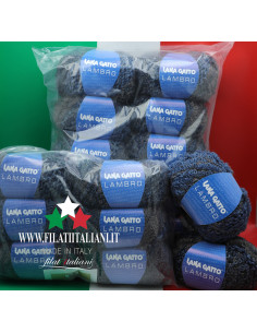 LA6935 LOT 18pz 900g LANA GATTO LAMBRO