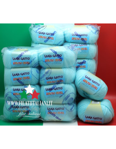 LA6966 LOT 20pz 1 kg MS 1727 LANA GATTO MIGNON SUPER