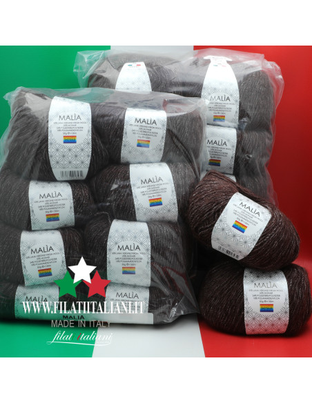 LA6950 LOT 20pz 1 kg MA24 YARN BALL SESIA MALIA