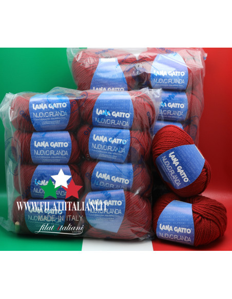 LA6961 LOT 20 pz 1.00 kg - 12553 LANA GATTO - NUOVO IRLANDA Art. NU...