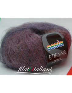 ggh Kidseda Box - 6 gomitoli - lana mohair con seta per lavorare a maglia -  colore 213 - rosa malva lavanda