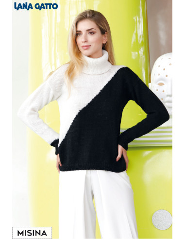 LANA GATTO MERINO WOOL MISINA M 13737A Art. MISINA100% MERINO WOOL5...