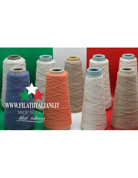 LA7748 LOT 9 PZ COTTON BIO WAVE FANCY SESIA 3.99€/100g Art.: WAVE F...