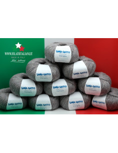 LA7653 LOT 10 PZ 500g 9421 GRIGIO LA7653 LOT 10 PZ 500g  LANA GATTO...