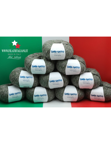 LA7655 LOT 10 PZ 500g 9419 VERDE LA7655 LOT 10 PZ 500g  LANA GATTO ...