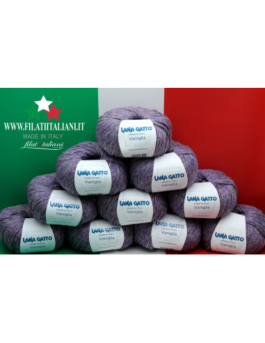 LA7659 LOT 10 PZ 500g 9413 VIOLA LA7659 LOT 10 PZ 500g  LANA GATTO ...