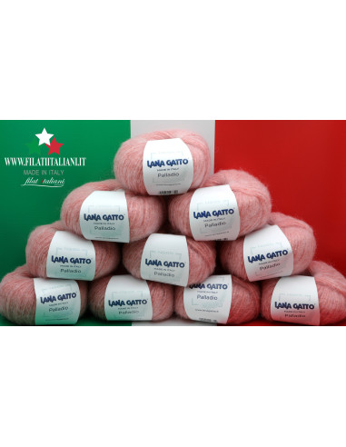 LA7664 LOT 10 PZ 500g 30289 ROSA LA7664 LOT 10 PZ 500g MOHAIR LANA ...