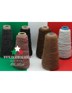 LA8112 LOT 6 bob. CASHMERE  19.99€/100g  1 bob.:Prod. : CARIAGGI Ar...