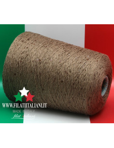 M7713BN ЛЕН ШЕЛК ПАЙЕТКИ  PAILLETTES CARIAGGI DESE 39.99€/100г