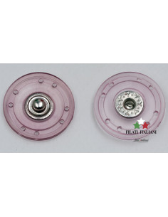 5328X E/36/CELESTE BOTTONE AUTOMATICO Lineato 36 23 mm