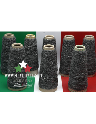 M8296AL M8296AL LOT 5 bob. PAILLETTES LINO COTONE GRIFFE  35.99€/100g