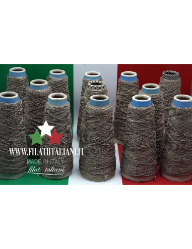 M8296AL LOT 5 bob. PAILLETTES LINEN COTTON GRIFFE 35.99 € / 100g   ...