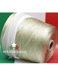 P0236N VISCOSA LUREX 1600 5.99€/100gr VISCOSE - LUREX Nm 16000  160...