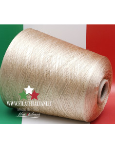 P0236N VISCOSA LUREX 1600 5.99€/100gr VISCOSE - LUREX Nm 16000  160...