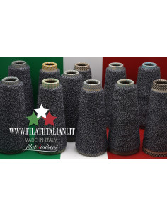 LA8368 LOT 3 bob. PIUMA+ PAILETTES + CASHMERE 2/28 24.99€/100gr 1bo...