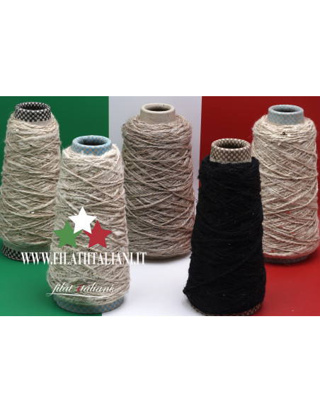 LA7810 LOT bob. FANTASY YARN PAILLETTES 15.99€/100g   2 bob: FANTAS...