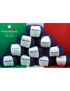LA7667 LOT 10 PZ 500g MOHAIR WOOL PAILLETTES LANA GATTO - PALLADIO ...