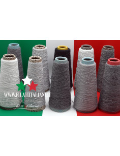 LA8368 LA8368 LOT 3 bob. PIUMA+ PAILETTES + CASHMERE 2/28 24.99€/100gr