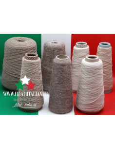 LA7629 LOT 5 bob. PIUMA + VOLARE + FANCY YARN 17.99€/100g 1 bob.:  ...