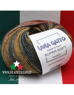 SS 30996 LANA GATTO Super Soft PRINTED LANA MERINO