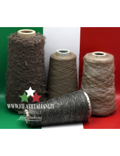 LB1783  LOT  4 bob. FILATO FANTASIA +SOL + CASHMERE + LUREX  5.99€/100g