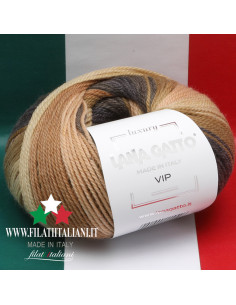 V 31002  LANA GATTO - VIP CASHMERE MERINO WOOL PRINTED