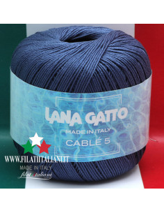 C9668N  ХЛОПОК Cablè 5  LANA GATTO