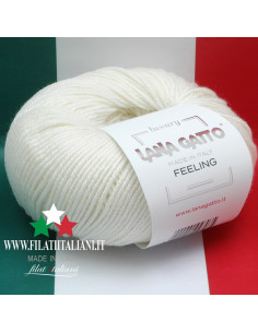 FG 10009  FEELING CASHMERE SETA MERINO LANA GATTO