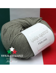 FG 13757  FEELING CASHMERE SETA MERINO LANA GATTO