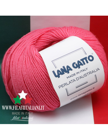 PA 14446N PERLATA D'AUSTRALIA MERINO LANA GATTO