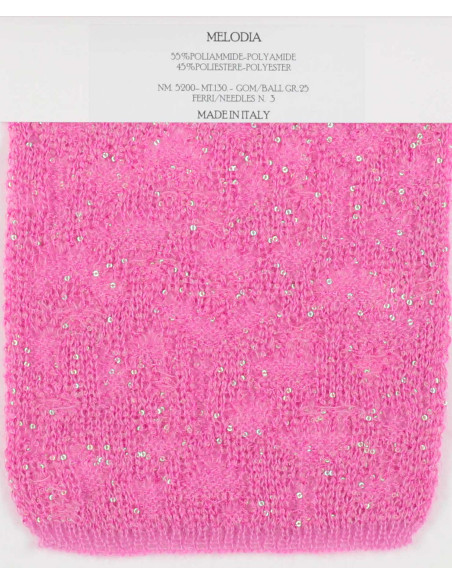 MLD 30872N MELODIA  PAILLETTES LANA GATTO