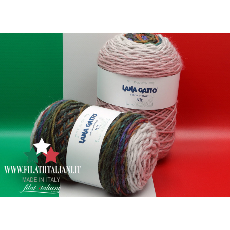 KIT 30390 KIT 30390 LANA GATTO CAPPELLO E SCALDACOLLO