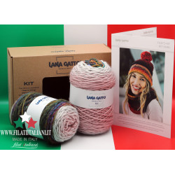 KIT 30390 KIT 30390 LANA GATTO CAPPELLO E SCALDACOLLO