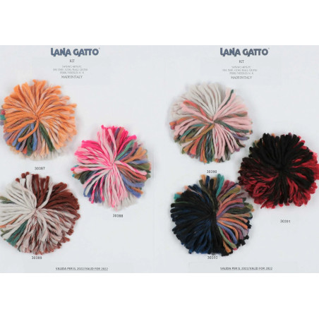 KIT 30392 LANA GATTO HAT AND NECK WARMER  Knitted accessories   wit... KIT 30392 LANA GATTO HAT AND NECK WARMER  Knitted accessories   wit...