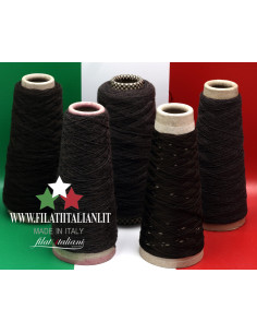 LB1717  LOT  5  bob.  CASHMERE + CASHMERE PAILLETTES DM + SILK   18.99€/100g