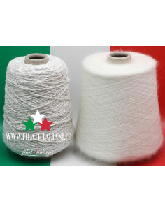 LC5818 LOT 2 bob. FANTASY YARN WITH SEQUINS + MOHAIR €8.99/100g