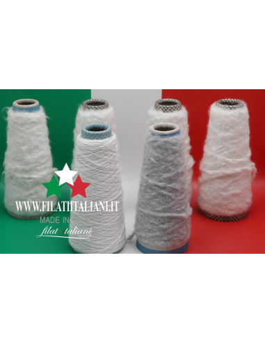 LС6014   LOT  6  bob.   BRUSHED  CASHMERE IGLOO  + CASHMERE PAILLETTES DM  24.99€/100g