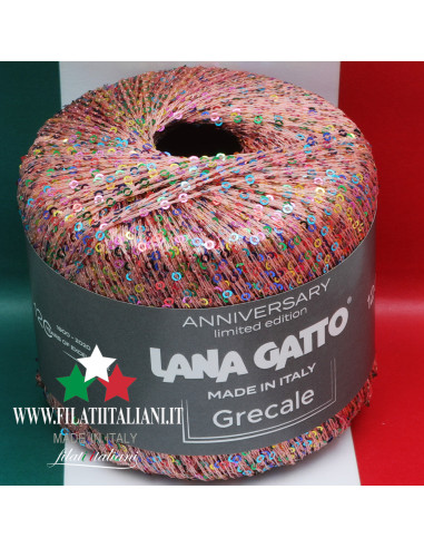 GRE 8989 GRE 8989 LANA GATTO GRECALE LIMITED EDITION PAILLETTES