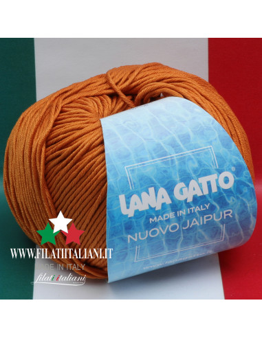 NJ 30354 100% COTONE Makò NUOVO JAIPUR LANA GATTO