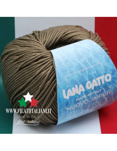 NJ 30363  100% COTTON Makò NUOVO JAIPUR LANA GATTO